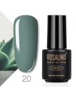 ROSALIND 7ML zestaw do paznokci żelowych UV do Manicure Gellak półtrwałe hybrydowe paznokcie sztuka Off Prime biały żelowy lakie