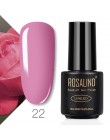 ROSALIND 7ML zestaw do paznokci żelowych UV do Manicure Gellak półtrwałe hybrydowe paznokcie sztuka Off Prime biały żelowy lakie