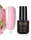 ROSALIND 7ML zestaw do paznokci żelowych UV do Manicure Gellak półtrwałe hybrydowe paznokcie sztuka Off Prime biały żelowy lakie