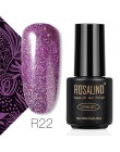 ROSALIND 7ML zestaw do paznokci żelowych UV do Manicure Gellak półtrwałe hybrydowe paznokcie sztuka Off Prime biały żelowy lakie