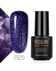 ROSALIND 7ML zestaw do paznokci żelowych UV do Manicure Gellak półtrwałe hybrydowe paznokcie sztuka Off Prime biały żelowy lakie