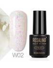 ROSALIND 7ML zestaw do paznokci żelowych UV do Manicure Gellak półtrwałe hybrydowe paznokcie sztuka Off Prime biały żelowy lakie