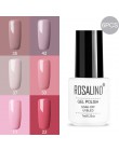 ROSALIND Gel polskie lakiery hybrydowe wszystko do paznokci Manicure Semi Permanent do paznokci żelowy lakier do paznokci UV Ver