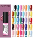 PICT YOU 5ml żelowy lakier do paznokci Semi Permanent Vernis UV LED lakier do paznokci Soak Off Nail Art żel hybrydowy żelowy la