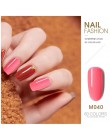 MORDDA 5 ML żelowy lakier do paznokci do Manicure UV LED 60 kolorów lakier do paznokci hybrydowy półtrwały lakier żelowy do pazn