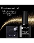 UR SUGAR 7.5ml bez wycierania podkład top coat lakier do paznokci żel kolorowy matowy UV warstwa wierzchnia UV LED Soak Off żel 