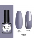 UR SUGAR 7.5ml bez wycierania podkład top coat lakier do paznokci żel kolorowy matowy UV warstwa wierzchnia UV LED Soak Off żel 