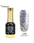 VENALISA Super Color farby żelowe lakier kryształowy CANNI Nail Art Glitter Pearl diamenty Soak off Platinum UV żelowy lakier do