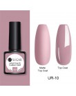 UR SUGAR 7.5ml bez wycierania podkład top coat lakier do paznokci żel kolorowy matowy UV warstwa wierzchnia UV LED Soak Off żel 