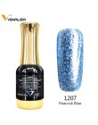 VENALISA Super Color farby żelowe lakier kryształowy CANNI Nail Art Glitter Pearl diamenty Soak off Platinum UV żelowy lakier do