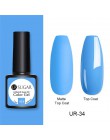 UR SUGAR 7.5ml bez wycierania podkład top coat lakier do paznokci żel kolorowy matowy UV warstwa wierzchnia UV LED Soak Off żel 