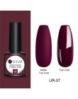 UR SUGAR 7.5ml bez wycierania podkład top coat lakier do paznokci żel kolorowy matowy UV warstwa wierzchnia UV LED Soak Off żel 