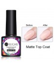 UR SUGAR 7.5ml bez wycierania podkład top coat lakier do paznokci żel kolorowy matowy UV warstwa wierzchnia UV LED Soak Off żel 