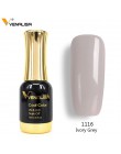 VENALISA Super Color farby żelowe lakier kryształowy CANNI Nail Art Glitter Pearl diamenty Soak off Platinum UV żelowy lakier do