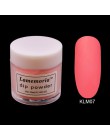 10ml zanurzenie proszek do paznokci akrylowy przezroczysty Pigment chromowany proszek do zanurzania brokat naturalny suchy mocni