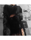 Weirdgirl women dragon bluzy z kapturem z nadrukami moda na co dzień kobieta luźna krótka topowy sweter bluzy streetwear nowy je