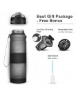 ZORRI lekka butelka do wody bez BPA Tritan Flask бутылка для воды 500 ml/1000 ml CE/EU Drinkware shaker botella de agua