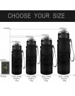 ZORRI lekka butelka do wody bez BPA Tritan Flask бутылка для воды 500 ml/1000 ml CE/EU Drinkware shaker botella de agua