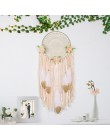 OurWarm łapacz snów Boho Home wisząca dekoracja Dreamcatcher jednorożec księżyc sowa dekoracja kwiatowa wesele prezenty dla gośc