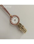 MIAMOR New Fashion Vintage Mini Dreamcatcher Handmade łapacz snów naszyjnik prezent dla dziewczyny ornament dekoracyjny AmorNC00