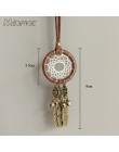 MIAMOR New Fashion Vintage Mini Dreamcatcher Handmade łapacz snów naszyjnik prezent dla dziewczyny ornament dekoracyjny AmorNC00