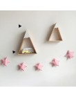 Nordic pokój dziecięcy Handmade przedszkole Star girlandy świąteczne dekoracje ścienne dla dzieci fotografia rekwizyty dekoracyj