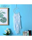 3 kolory półksiężyc Dreamcatcher Handmade łapacz snów netto z piór ściany domu wiszące i Bar & Party Decoration Amor0096