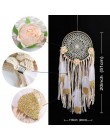 OurWarm DIY do powieszenia w stylu boho łapacze snów dekoracje domu Dreamcatcher księżyc sowa dekoracja kwiatowa ślub Baby Showe