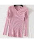 Gagarich 2020 sweter pulower z dzianiny damskie zimowe ubrania sweter V Neck miękkie dzianinowe swetry Pull Femme dzianina